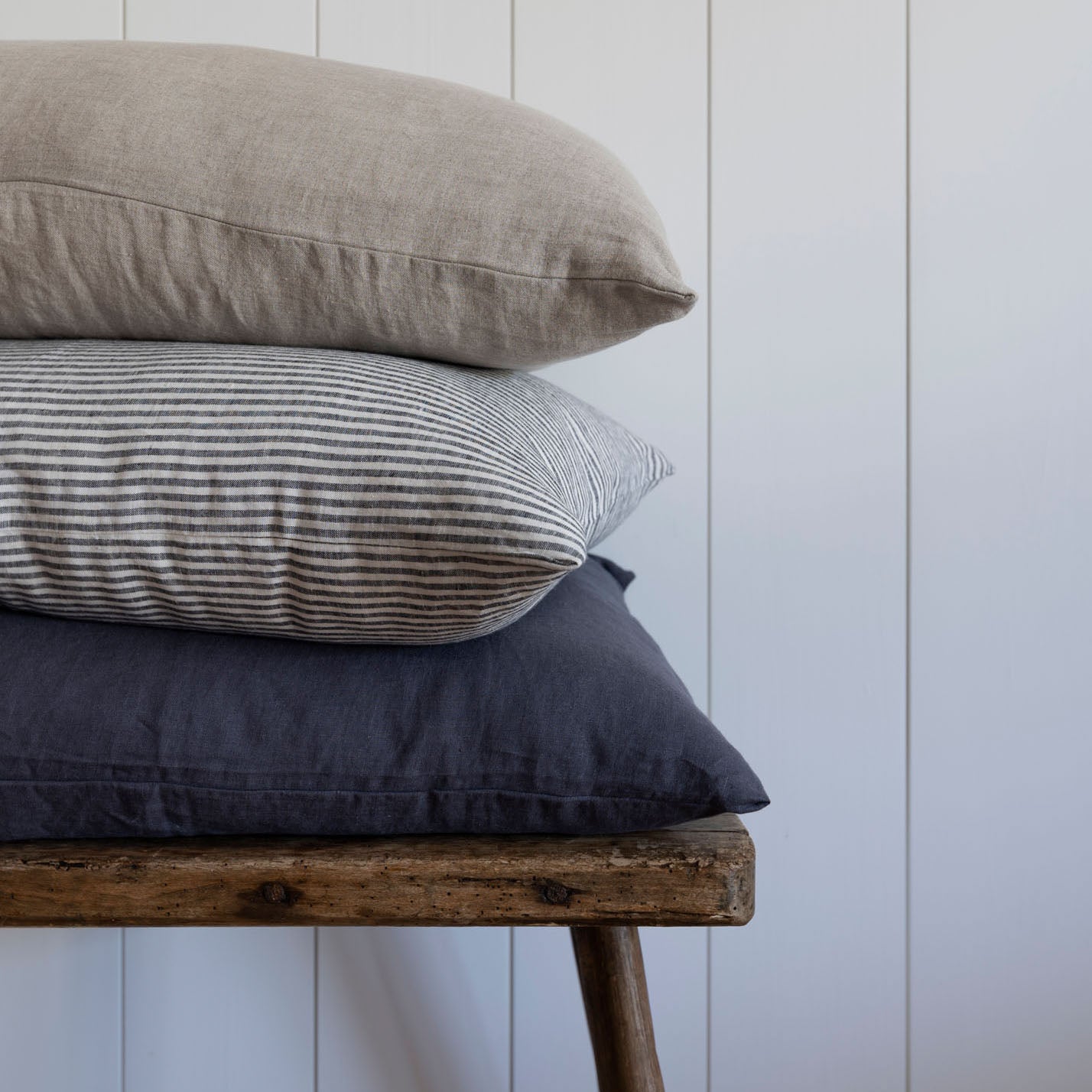 Natural European Linen Pillowcase - Canvas