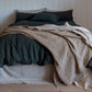 Natural European Linen Duvet Cover - Alpine