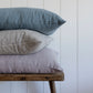 Natural European Linen Pillowcase - Mist