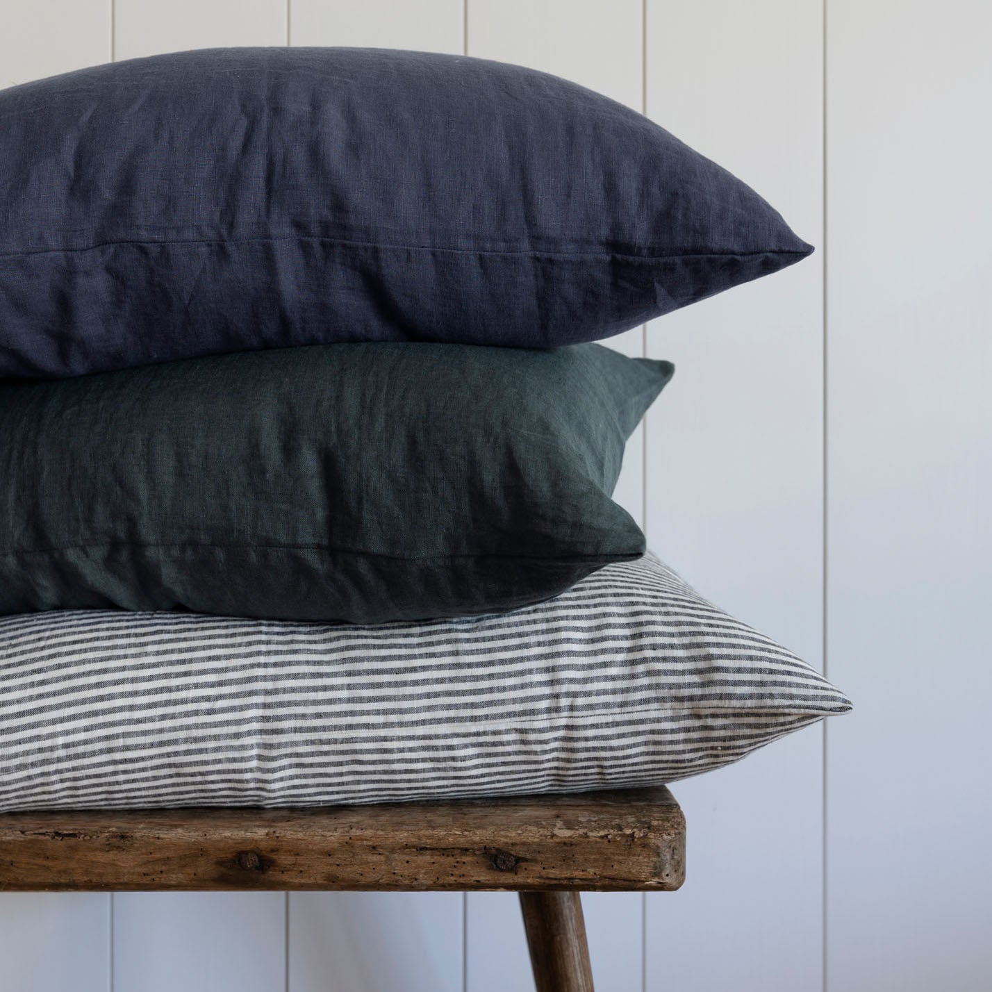 Natural European Linen Pillowcase - Alpine