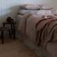 Natural European Linen Duvet Cover - Truffle